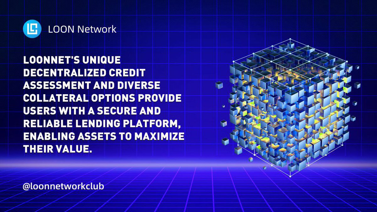 LoonNet's unique decentralized credit assessment and diverse collateral options provide users with a secure and reliable lending platform, enabling assets to maximize their value.