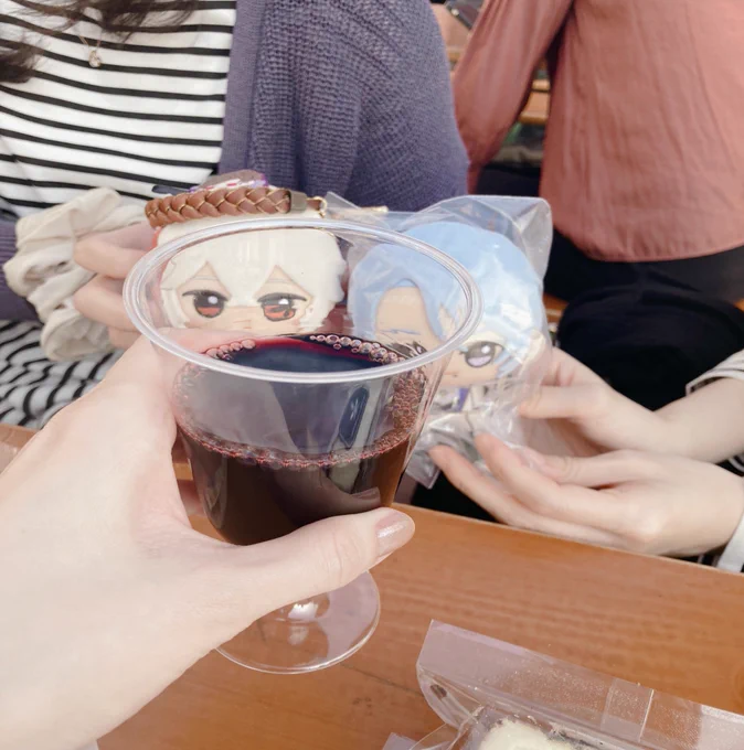 赤ワインも美味しいね!かずはあやと!