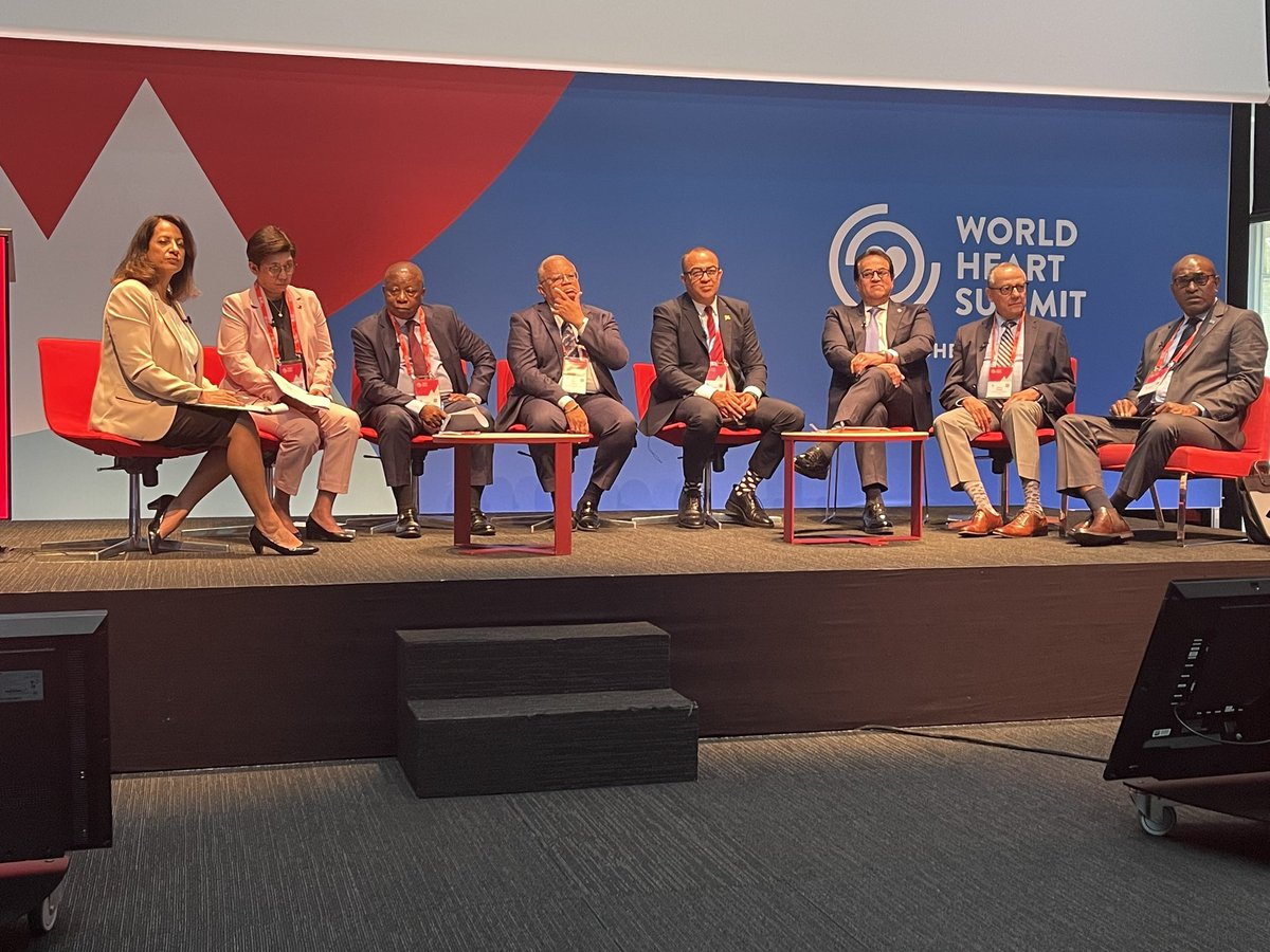 Ministers talk about work force issue - discussion of the “brain drain” of healthcare workers from the Caribbean, Philippines-possible answers are collaboration for training and compassionate recruitment #WorldHeartSummit @worldheartfed #healthcare #healthcareworkforce