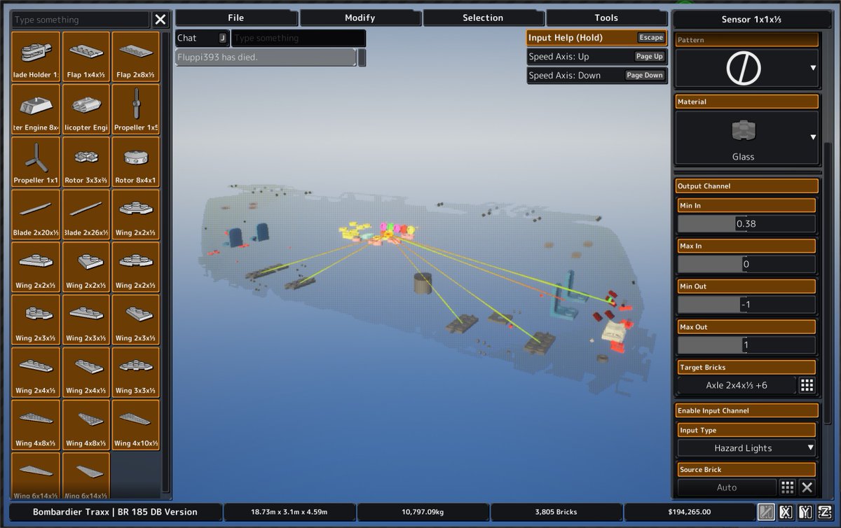 fluppisoft's tweet photo. Teaser for the next update:
-New UI design with full keyboard/gamepad support
-Rework of the input channel system (no more channel indices)
-Input channel editor view mode
-Math bricks

And more to come... https://t.co/a0P9HIMoce