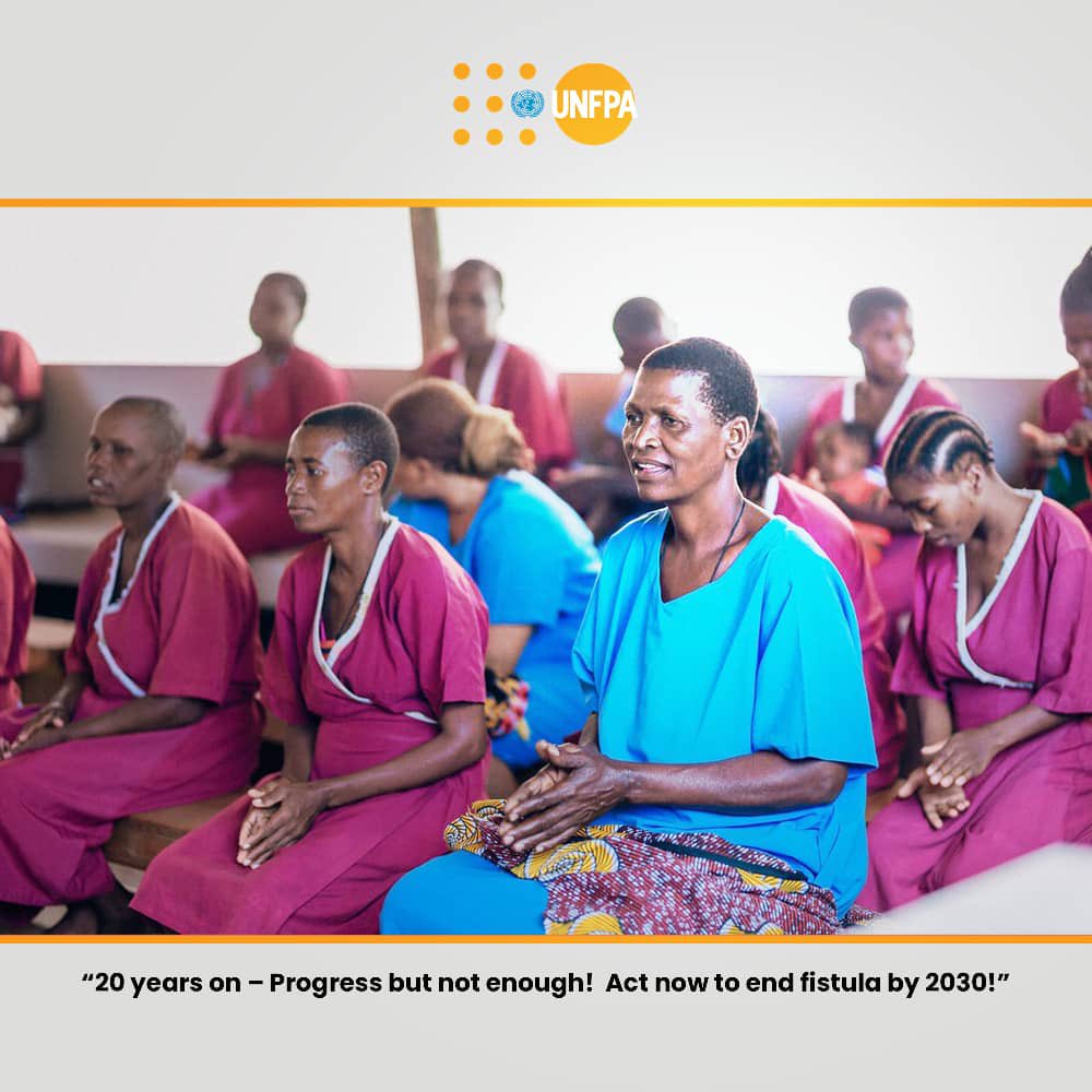 'Do you know that Obstetric Fistula occurs when women cannot access quality, timely healthcare? 

This condition is preventable and treatable, but it primarily affects women living in poverty or remote and marginalized communities. 

@unfpatanzania @CCBRTTanzania 

#endfistula