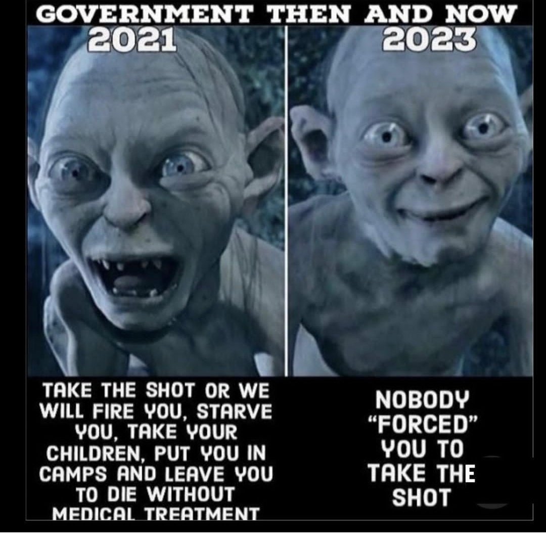 The government then and now
No one forced you to take the shot
No one forced your family and friends to disown you cause you did 
#Vaccines #lies #vaxinjured