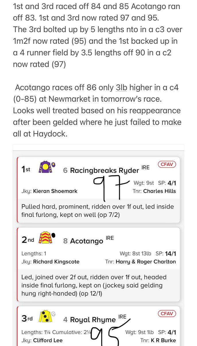 Tom Peirson 🐎💨 tweet media