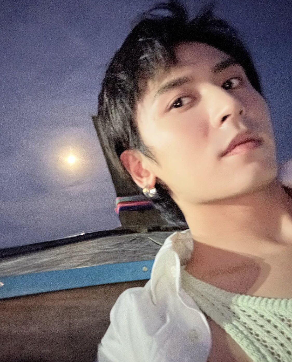 Ombrellone Gardenia Moon Round 270 - Beige, Struttura Acciaio, Inclinabile - Foto 8