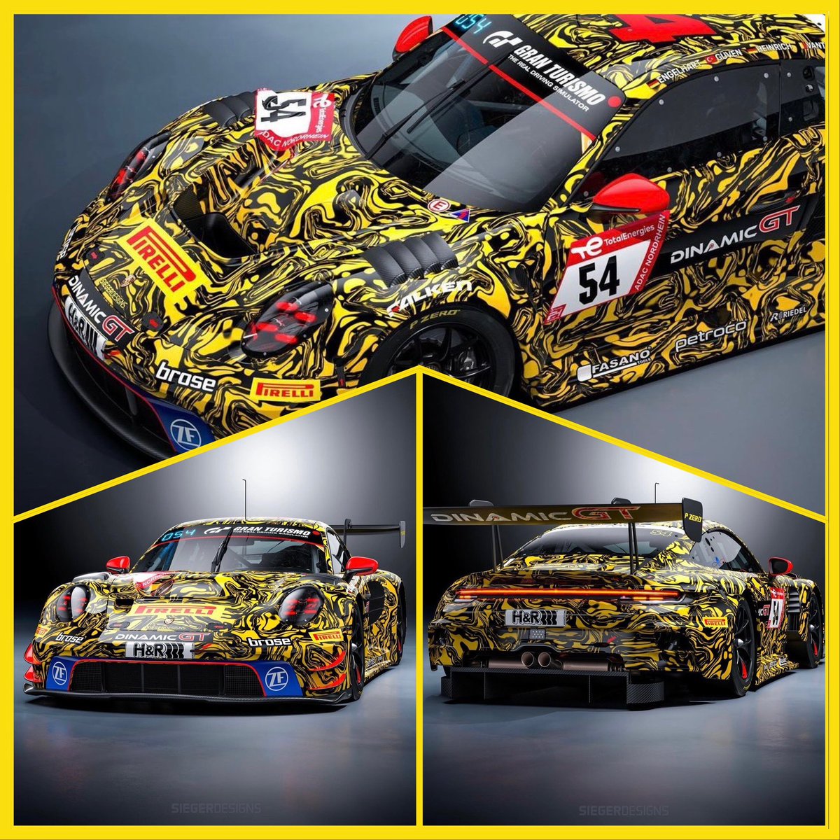 This weekend we are going to follow @dinamicmotors #Car54 & there progress throughout the #24hNBR with @VanthoorLaurens @AyhancanGuven @laurinheinrich_ & @EngelhartChris #PorscheOnTrack #Nurburgring 

#PorscheMotorRacing