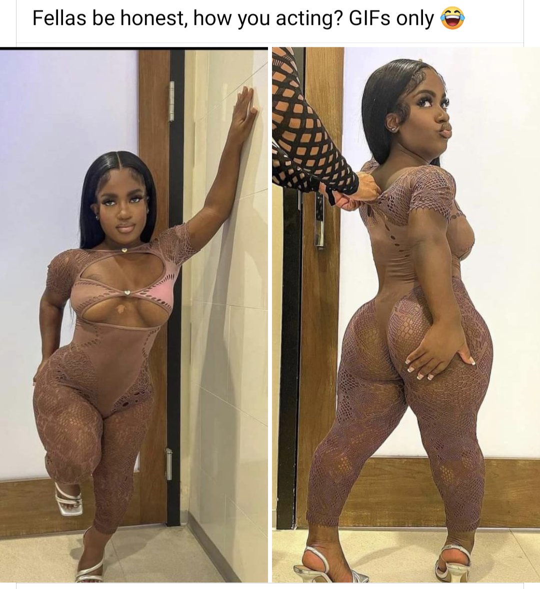 DaBeast0891's tweet photo. Well would you let me know below 👀👀👀🤔🤔🤔

#wouldyouhitit #ornah #lilthickums https://t.co/k9Ev5CmiLH