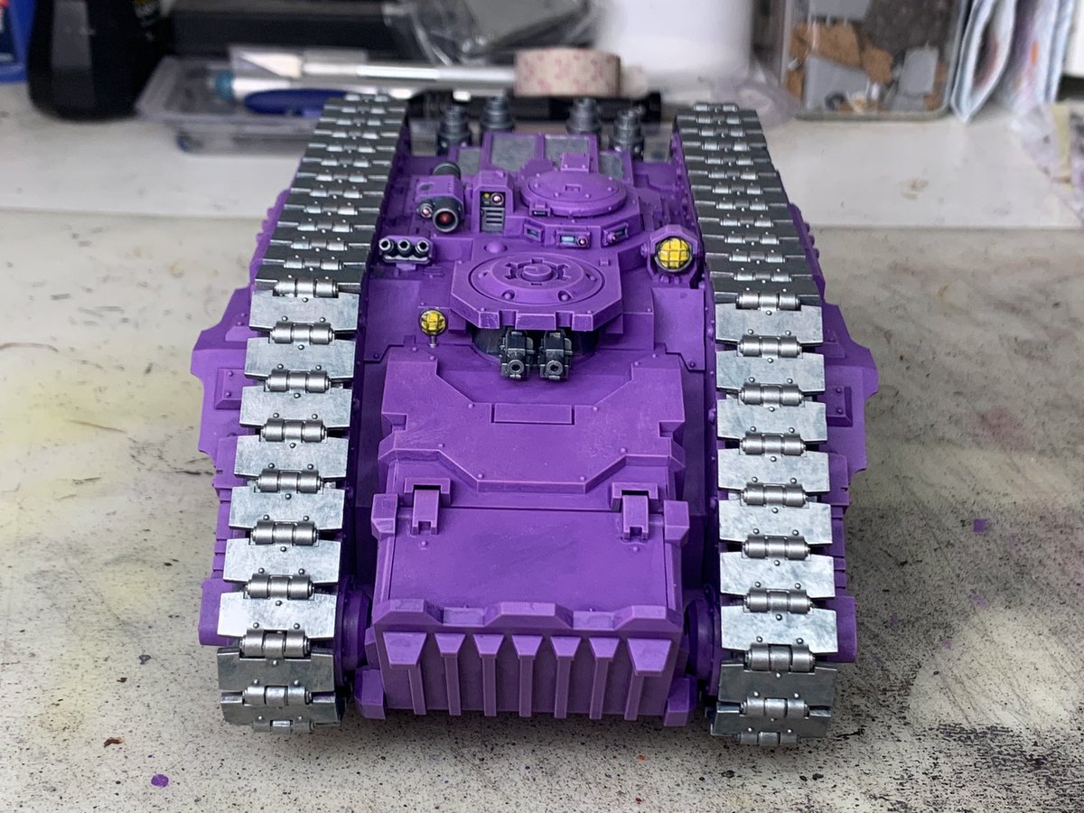 TheBrushSmith's tweet photo. Let’s see what you’re working on this weekend! 💜

#WarhammerCommunity #warhammer https://t.co/rE3JRIvoRB