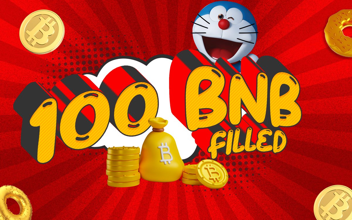 Doraemon_BSC's tweet photo. 🚀Breaking News!🌟
We're thrilled to announce that $DORMON #Fairlaunch has already filled a whopping 100 BNB🎉

If u haven't joined the action yet, don't worry! There's still time to be part of this remarkable opportunity. Act fast; the clock is ticking⏰

https://t.co/YMl56neokp https://t.co/hwEu9NMDxV