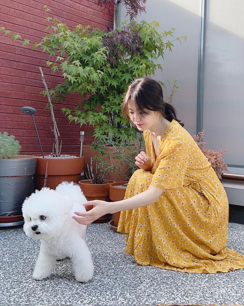 #songhyekyo โอ้ยยย สีเหลือง สดใส อยากเป็น ruby🐶 โว้ยยยย 💛💛💛