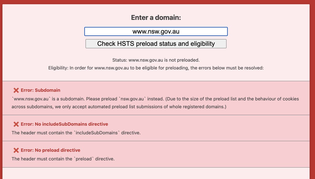 GovAuStandards's tweet photo. https://t.co/cGwROLaTqN lacks optimisation and caching headers, resulting in terrible performance. There's no meta desc. The site scores significantly worse than 3 years ago. This is the work of people who don't care about user experience @digital_nsw https://t.co/eTP6hsK9hF