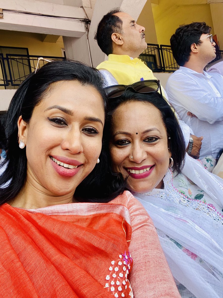 With my friend @szarita at the Oath taking ceremony #KarnatakaAssemblyElection