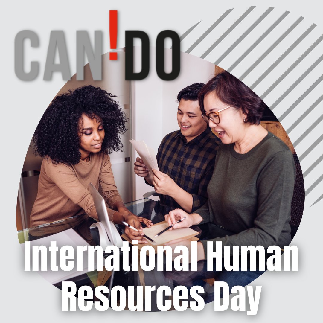 CanDoConsultSA's tweet photo. International HR Day recognises and celebrates how the HR and people profession together with business have a positive impact both on working lives and business performance. We use our professional expertise to influence and empower organisations.

#CanDo #InternationalHRDay https://t.co/AElnJd6aJc