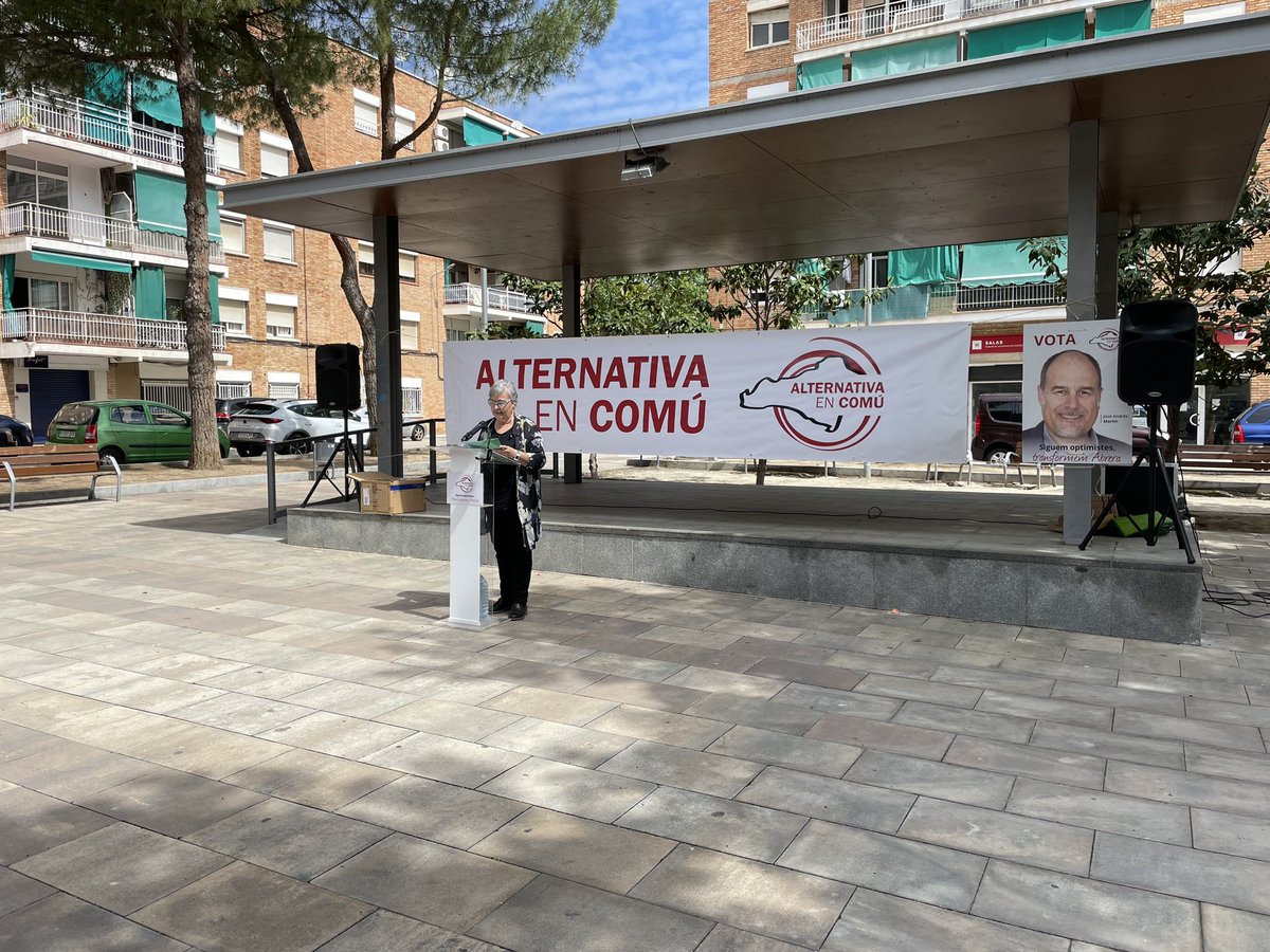 ComuAlternativa's tweet photo. Iniciem l’acte central. El podeu seguir en directe a https://t.co/ZDUvY0VHXD

Siguem optimistes, #TransformemAbrera https://t.co/HFAu21zy4f