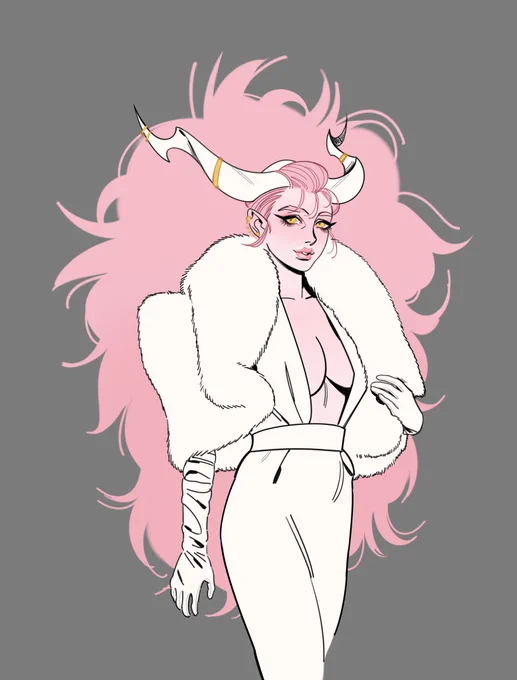 just a (relatively) quick Genevieve one of  `s OCs : )))