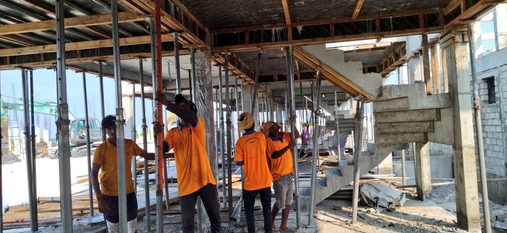 It's an honor to contribute to this important initiative, providing safe and affordable housing options for all. Together, we're building a brighter future! 

🏗️🏡 Ha. Dhihdhoo Rowhouse Project 

#HousingProject #GovernmentInitiative #BuildingCommunities