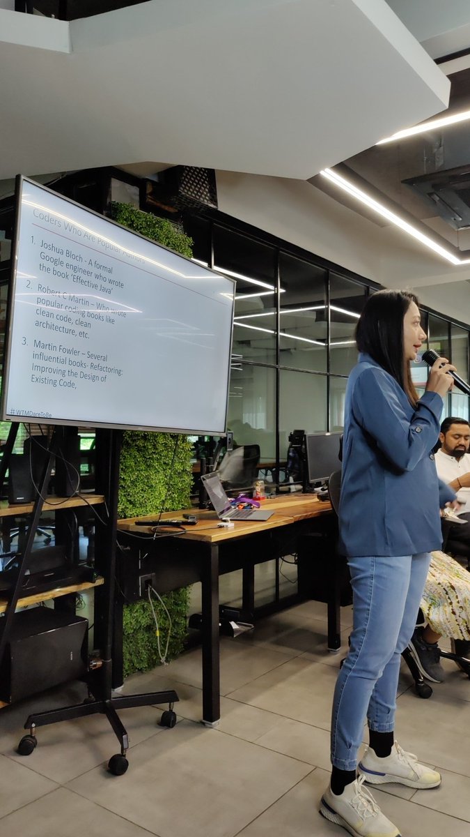 @Writer_Rachna is speaking about 'The Intersection: Getting the basics of Content as a CODER.'

#WTMAhmedabad @WTMAhmedabad @GDGAhmedabad #IWD2023 #DareToBe