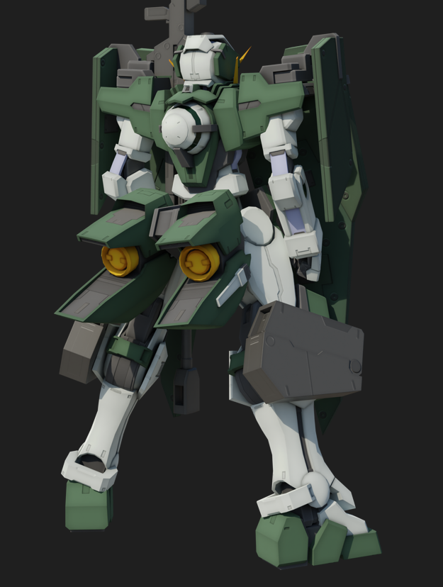 「ガンダムデュナメス、設定画を穴が開くまで眺めたガンダムランキング第一位です 昔モ」|四隅のイラスト