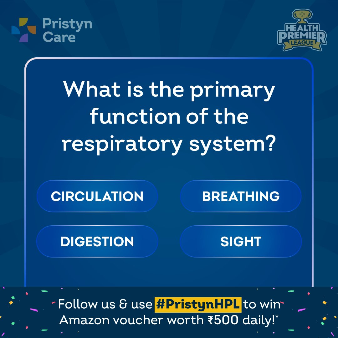 Today's question for Health Premier League is here!  Follow us to participate.                       

#healthyrewards #contestalert #giveaway #giveawayindia #instacontest #contestprep #contestalert #contest #contestindia #playandwin #play #instagame #instacontestalert #player