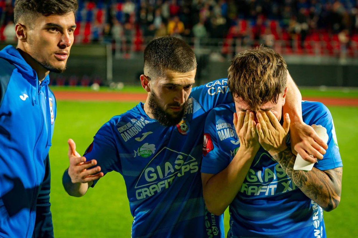 🇷🇴 Since their promotion to the Romanian Superliga 4 years ago, Chindia Târgoviște have been playing away from home as their stadium was being rebuilt. Today, they played their first game at home and were relegated. 🙃