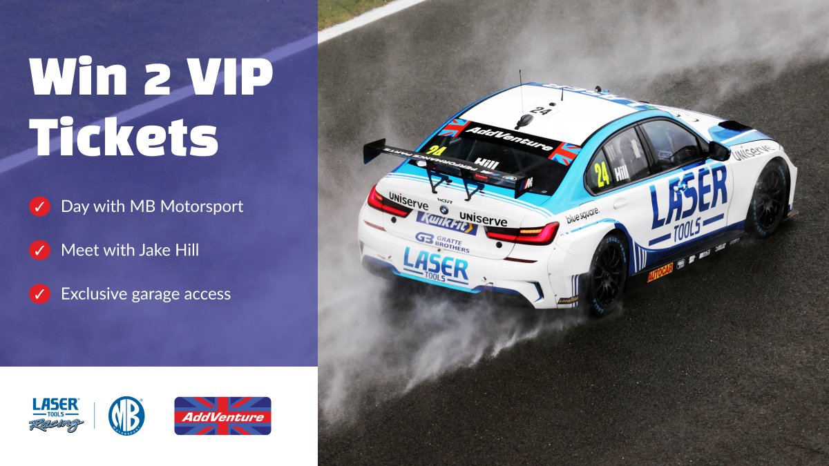 Win 2 x FREE VIP tickets! 🏁

Gain exclusive access to a race weekend at either Croft, Knockhill or Donnington circuits!

🚩 TO ENTER:

1️⃣ FOLLOW this account
2️⃣ LIKE this tweet

🏆 Our lucky winner will be selected at random and announced on Monday!