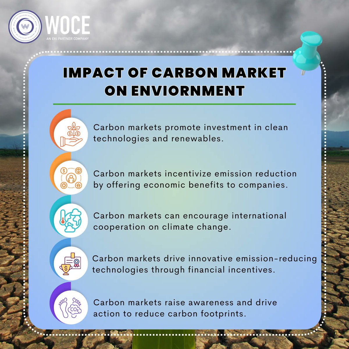 The carbon market is paving the way towards a sustainable future, reducing emissions one step at a time.

@EKIEnKing 
#environment #CarbonMarket #EmissionReduction #CleanTechnologies #RenewableEnergy #ClimateChange #InternationalCooperation #Innovation #FinancialIncentives