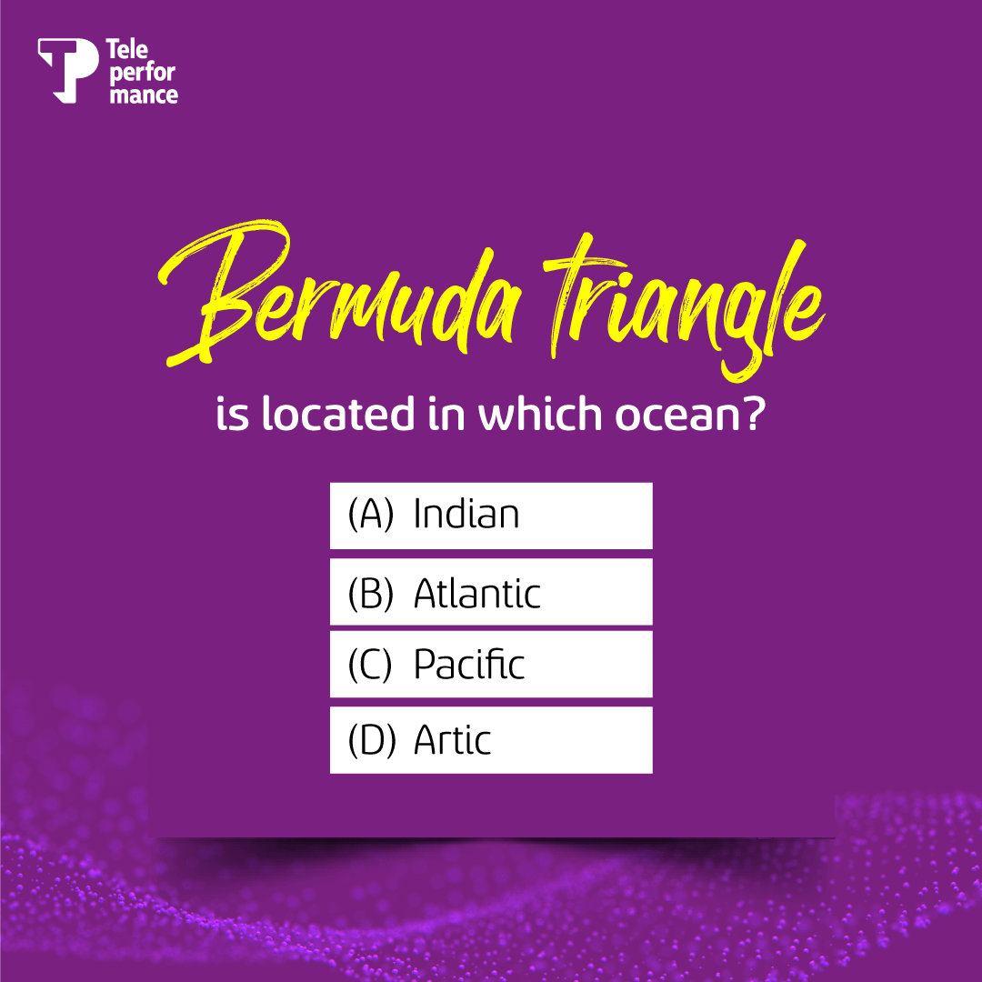 The Bermuda Triangle is also known as the Devil's Triangle!
Share your answers now.

#TPIndia #TheWorldlyAffairs #Question #Saturday #Morning #Employee #Engagement