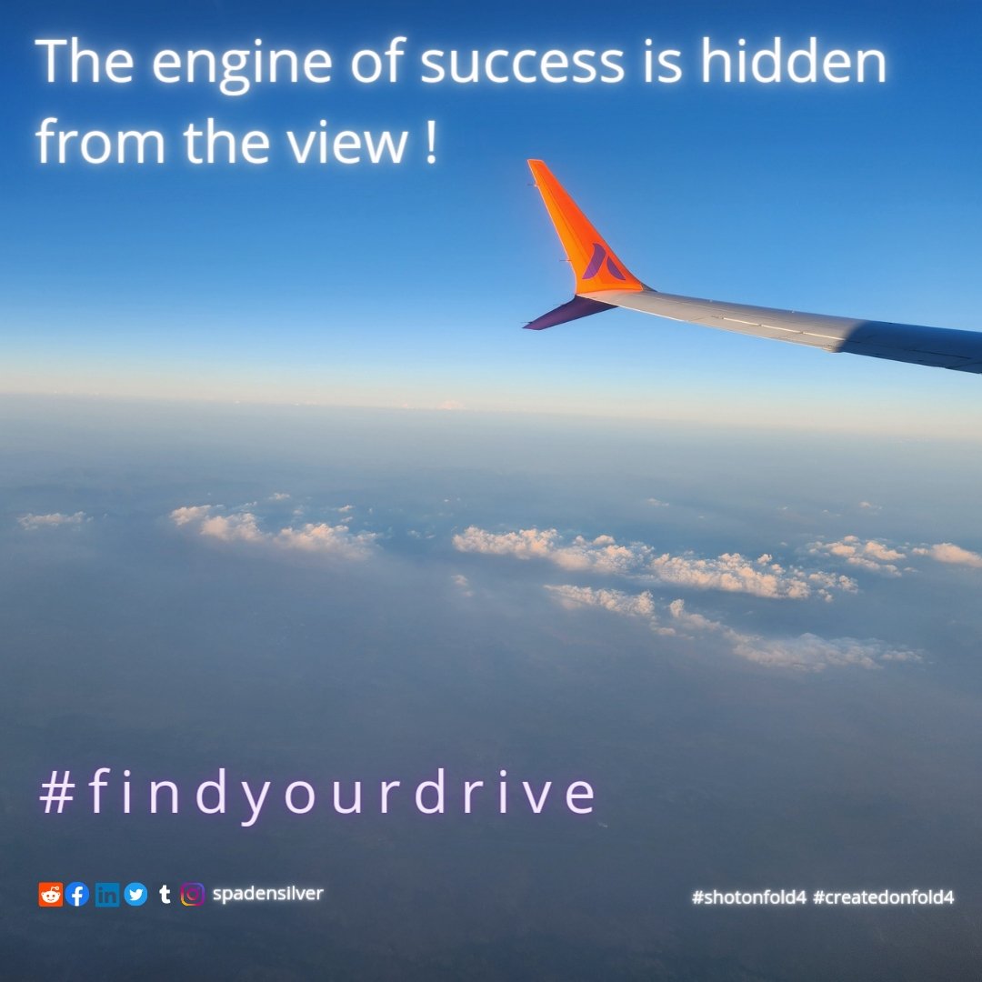 spadensilver's tweet image. The engine of success is hidden from the view ! #findyourdrive #spadensilver #quotesdaily
