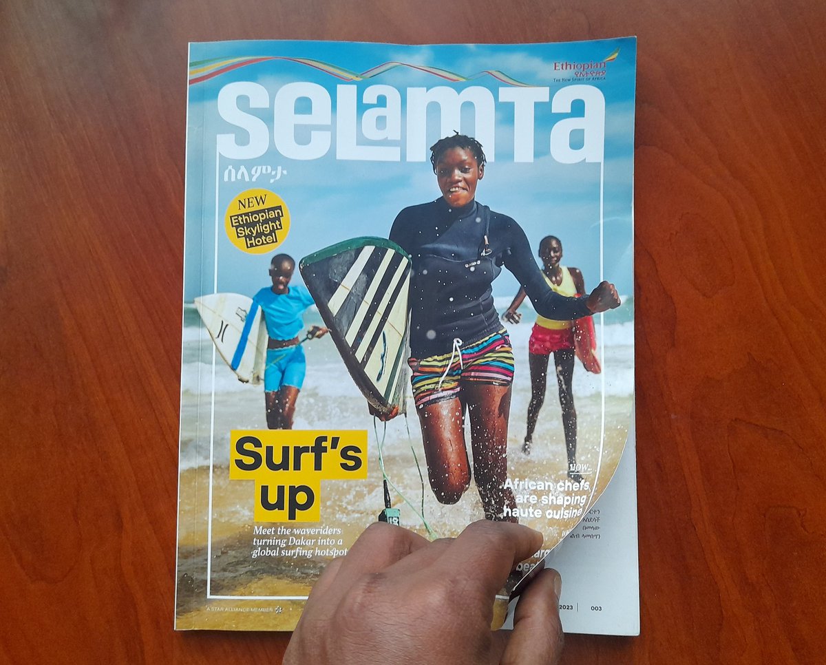 solomonymr's tweet photo. 'Selamta'  

Excited to share my article on the rise of #NFTs pubilshed in the latest issue of Selamta Magazine, an inflight magazine of @flyethiopian. Honored to contribute and invite you to read my perspective on digital artwork. #opportunity #digital #ethiopia #artwork https://t.co/xgz4PYtW3Q