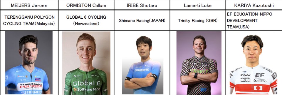 本日17時〜「ツアー・オブ・ジャパン2023」に出場する注目の5選手がレースにかける意気込みを語る「開幕前日記者会見」を開催します。会見は一般の方も無料で観覧できます。
会場：さかい利晶の杜（堺市堺区宿院町西2-1-1）
ライブ配信URL
youtube.com/watch?v=uZEzdR…
#toj2023