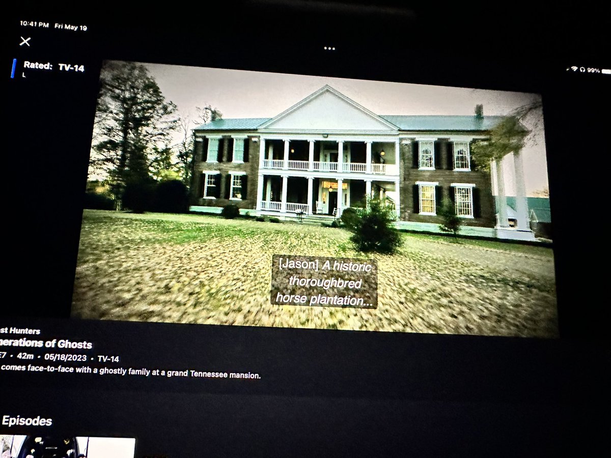 Lalapureangel's tweet photo. #TGIPF👻👻👻💙🖤 it’s my favorite day y’all #ParanormalFridays with my #Favteam @ghosthunters  @Jchawes @stevegonsalves1 @davetango @sharimarie826 on @travelchannel @discoveryplus #GenerationsofGhosts👻 #Rosemont used for cattle and y’all #Longhorncattle🐂🤘🏻🔥 https://t.co/L79dIpoDqp