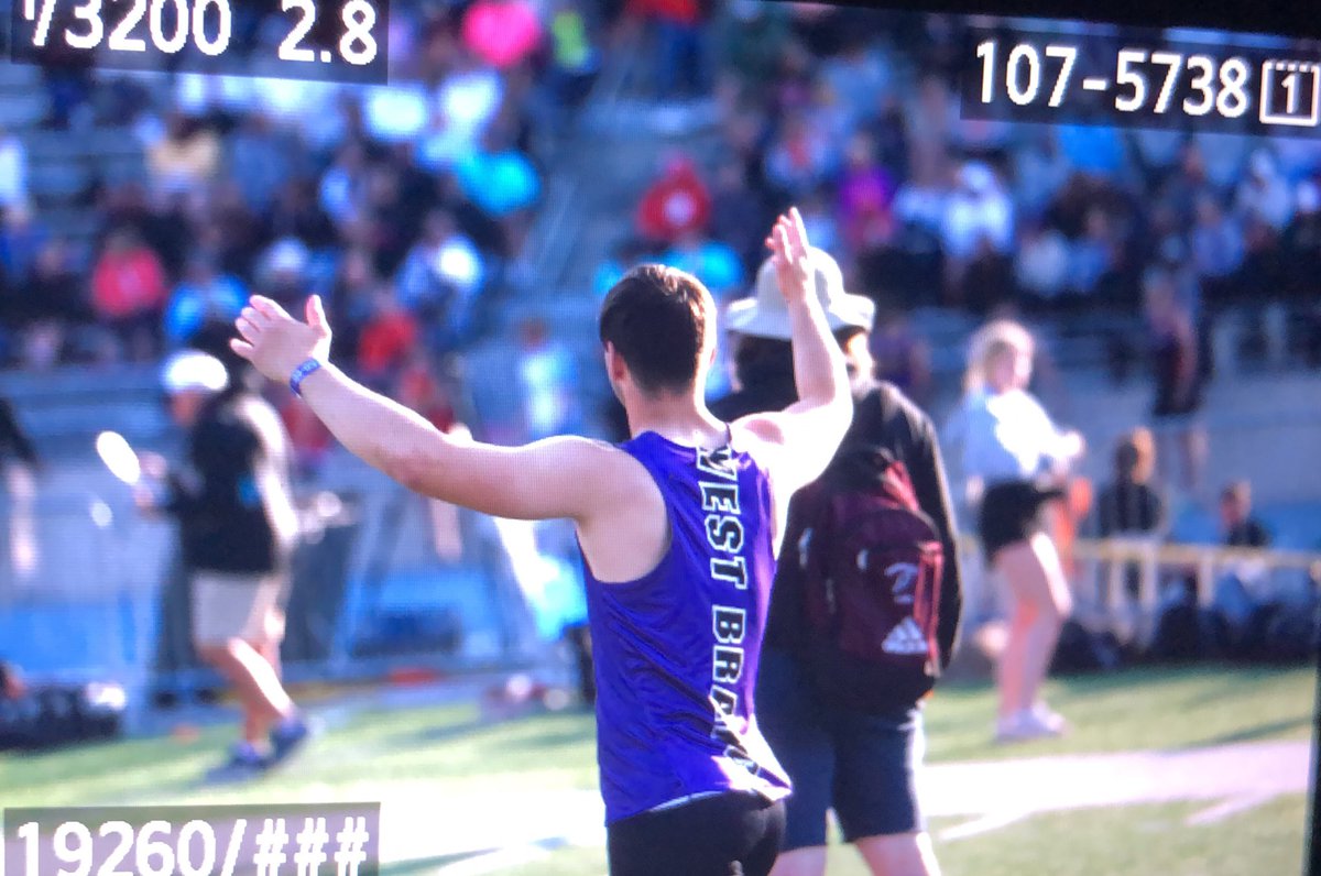 The West Branch boys’ 4x100 of Carver Boelk, Zach Walker, Wyatt Fiderlein, and Evan Striegel took sixth in the Class 2A prelims with a 43.61 to advance to the finals. <a href="/WBTimes/">West Branch Times</a> <a href="/wb_boosters/">West Branch Boosters</a> <a href="/WB_boystrack/">West Branch Boys Track</a> <a href="/rmmurken/">Ryan Murken</a>