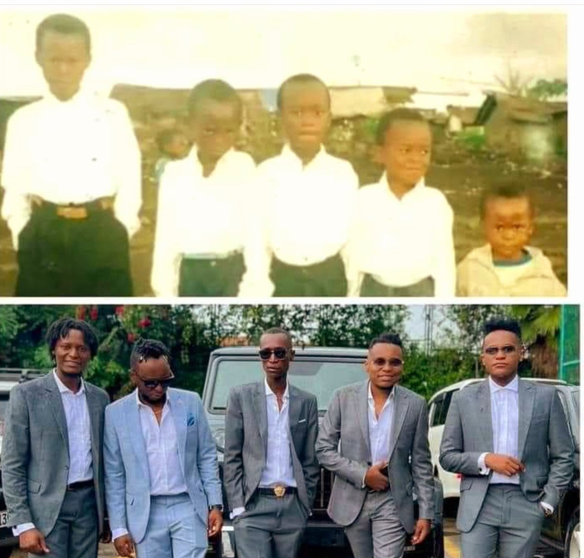 magloirepaluku's tweet photo. L'UNE DES PLUS BELLES PHOTOS DE LA CULTURE EN RDC

Tout parent rêve voir ses enfants naître et grandir dans le métier de leur passion :

LES BALUME:Prénoms d'Enfants et de Stars

1.Prince=Prince
2.Eric=Fonkodji/Djizzo
3.Joli=Malone
4.Achille=Ach’B
5.Innocent=Innoss’B
(MAPALKAV) https://t.co/a67XM9KhqY