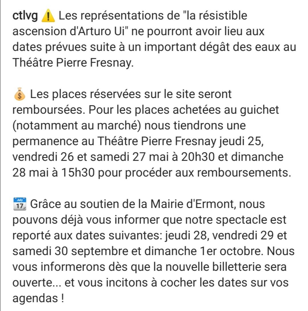 Club Théâtre du Lycée Van Gogh tweet media