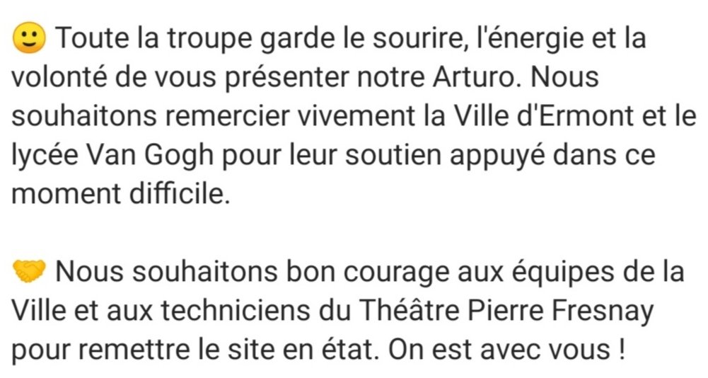 Club Théâtre du Lycée Van Gogh tweet media