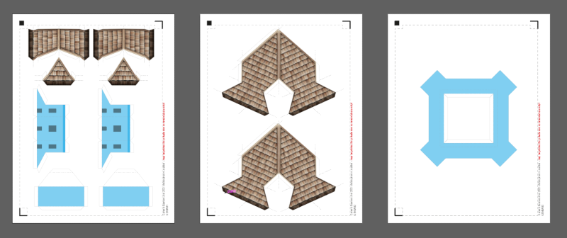 Starting with the Castle Falkenstein Top and got the roof shingles painted! Weathering will be added ...
#DnD #ttrpg #tabletopgaming #papercraft #wargaming