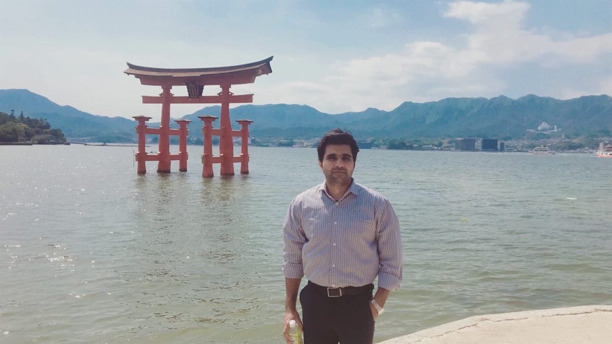 DnShoaibAziz's tweet photo. "From Miyajima Island with love - A special shoutout to the amazing hosts, the family of my dear friend Ryotaro, for making my visit an unforgettable experience!". #miyajima #hiroshima #japan #ThankyouIwasaRyotaro ❤️ https://t.co/QZEbhzXXOs