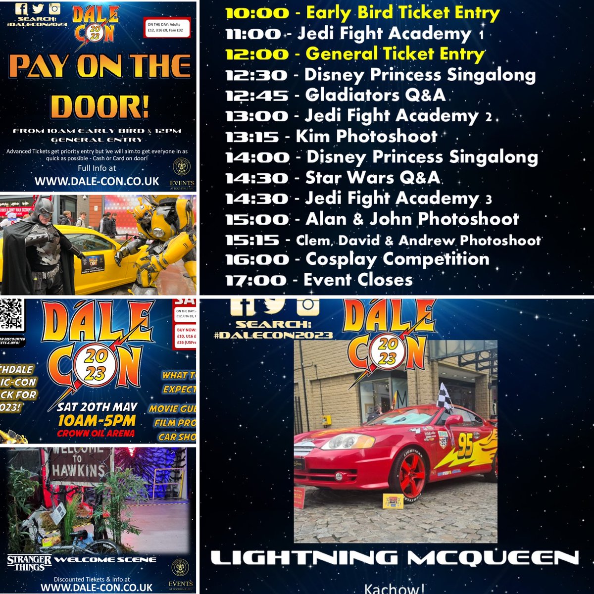 Today is the day folks… Good weather expected, lots of fun guaranteed! Come on down to #DaleCon at #Rochdale football club!

Starts from 10am, fun stuff all day so come along when you like!!