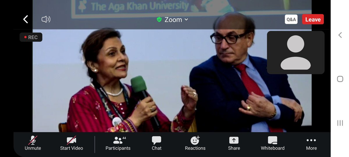 IQRA , DED AKU conference on HPE Live now. Wonderful experience #AKUGLOBAL #akuded