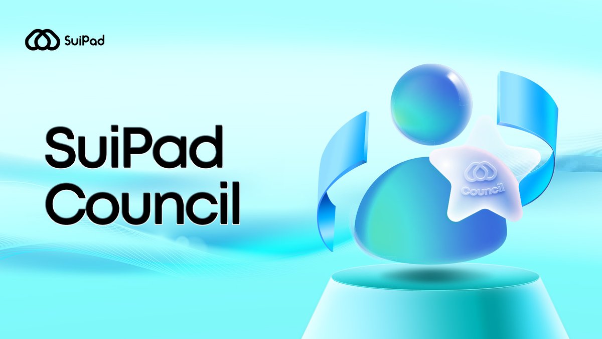 Introducing SuiPad Council⚡️

We are delighted to launch SuiPad Council, a group of independent companies, projects and individuals that steer the SuiPad selection process and help guide the development of the platform.

Council Requirement: 
💎Holding minimum of 1% of all $SUIP