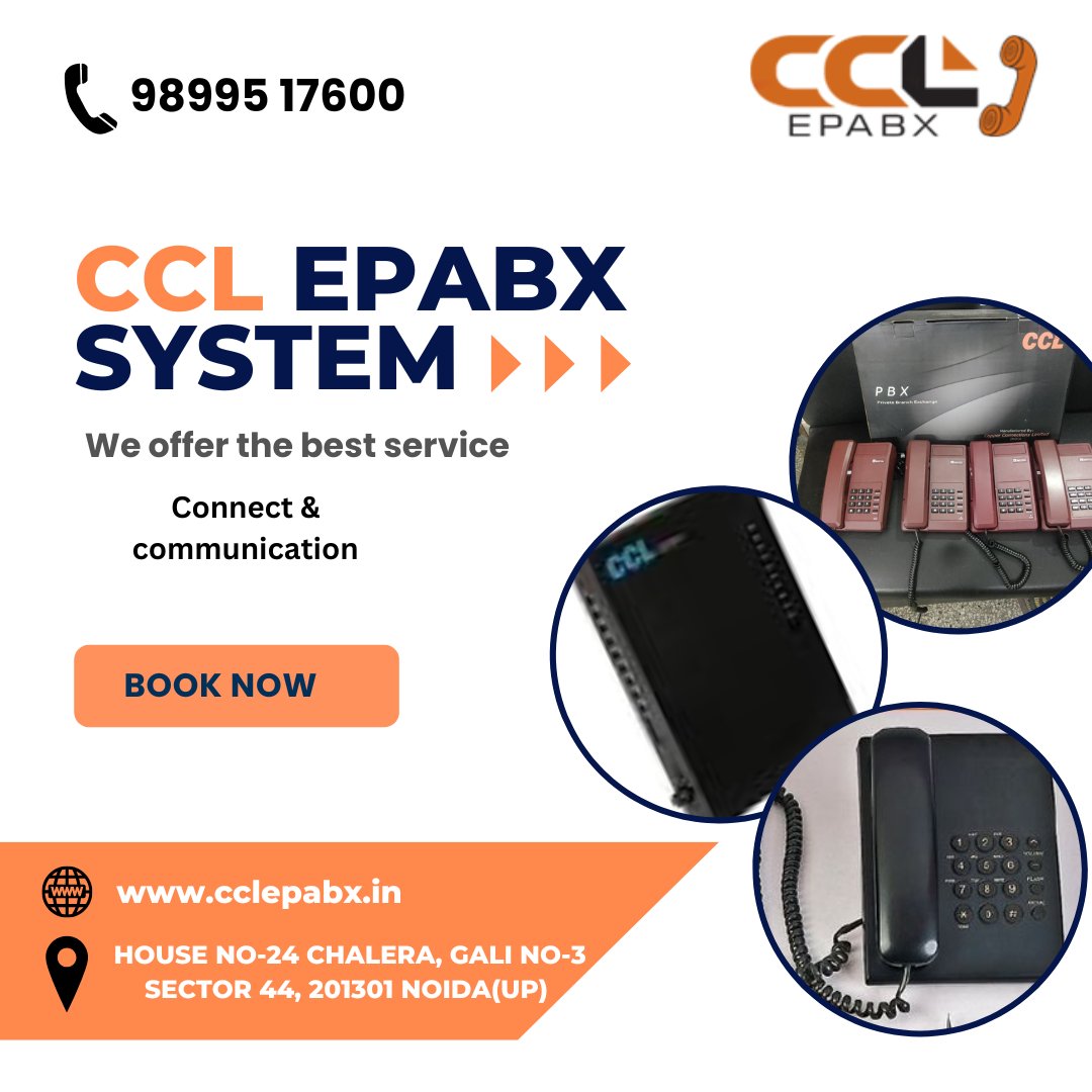 CclEpabx's tweet image. Are you need Epabx Intercom System❓
📲Order Now 9899517600
NEED EPBAX SYSTEM / INTERCOM SYSTEM
✅HOTEL
✅HOSPITAL
✅INDUSTRY
✅OFFICE

Visit More :- cclepabx.in
#cclepabx #IntercomSystems #intercominstallation #epabxintercomsystems #delhincr
#telecommunications