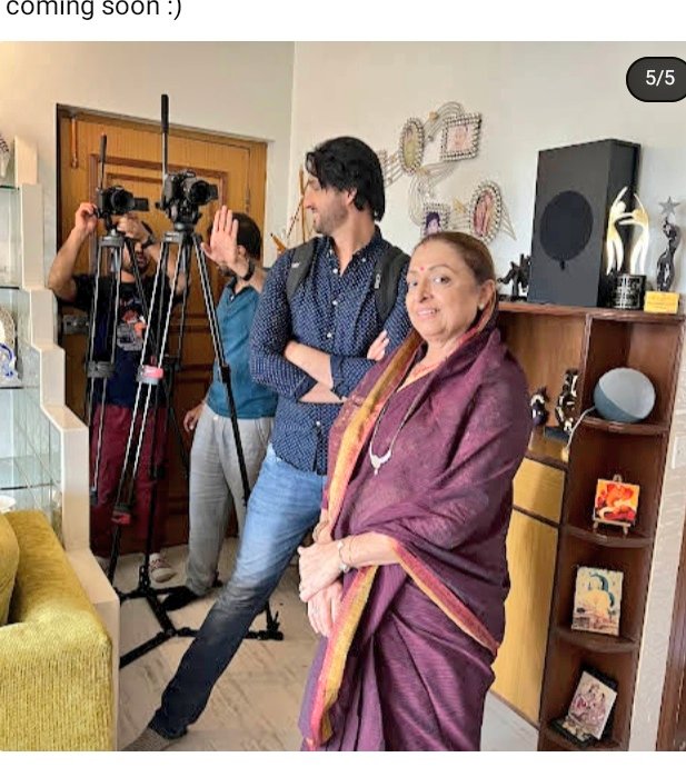 janakisays's tweet photo. BTS of #stayathomedad
Waiting eagerly ❤️🤗
#sourabhraajjain #asheleshasawant #shorrfilm #contentkakeeda https://t.co/o18pMy66rL
