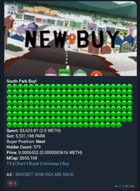 $PARK whales are making a splash!🐳🐳💦

They know something..

$PEPE $MONG