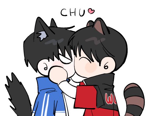 빵준 키스해요~