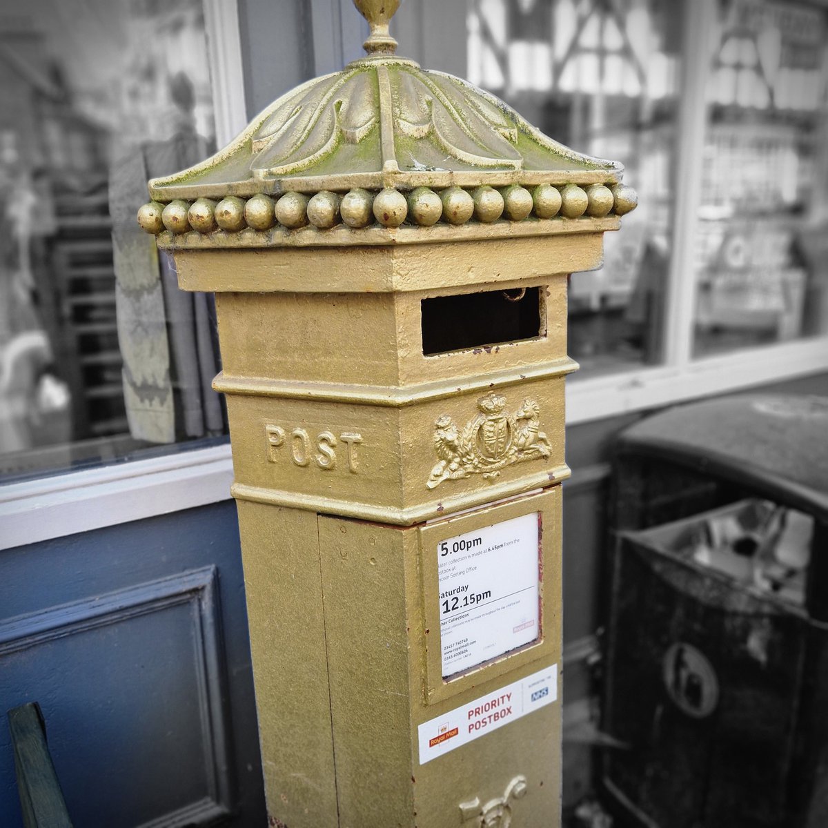 #PostboxSaturday Olympic postbox #lovelincs #Lincolnshire