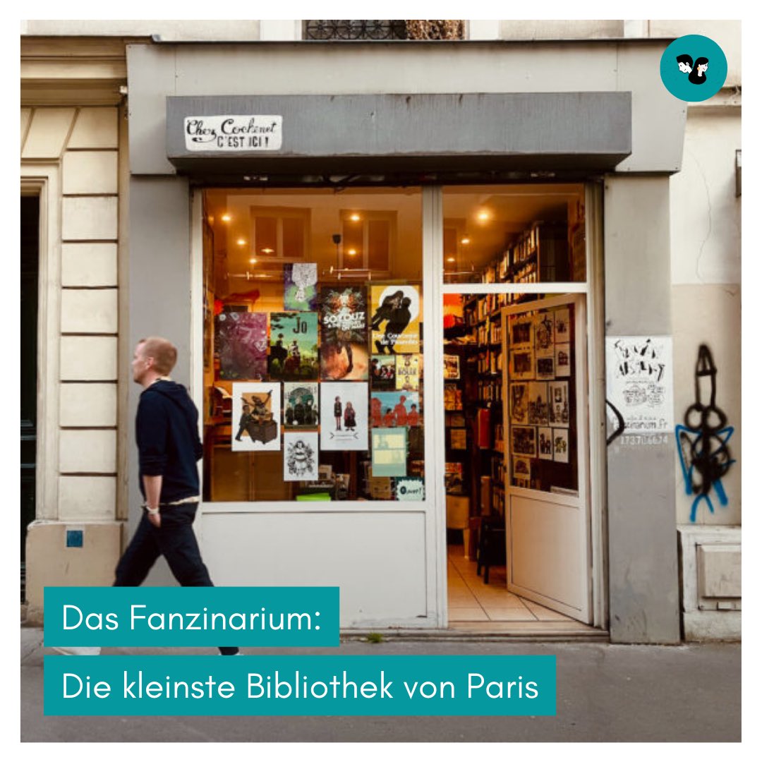 Seit 2019 haben die #Fanzines ein Zuhause in #Paris gefunden. Mit der Co-Gründerin von der Bibliothek #Fanzinarium haben wir ein Bier getrunken ➡️ ausparis.de/die-kleinste-b…