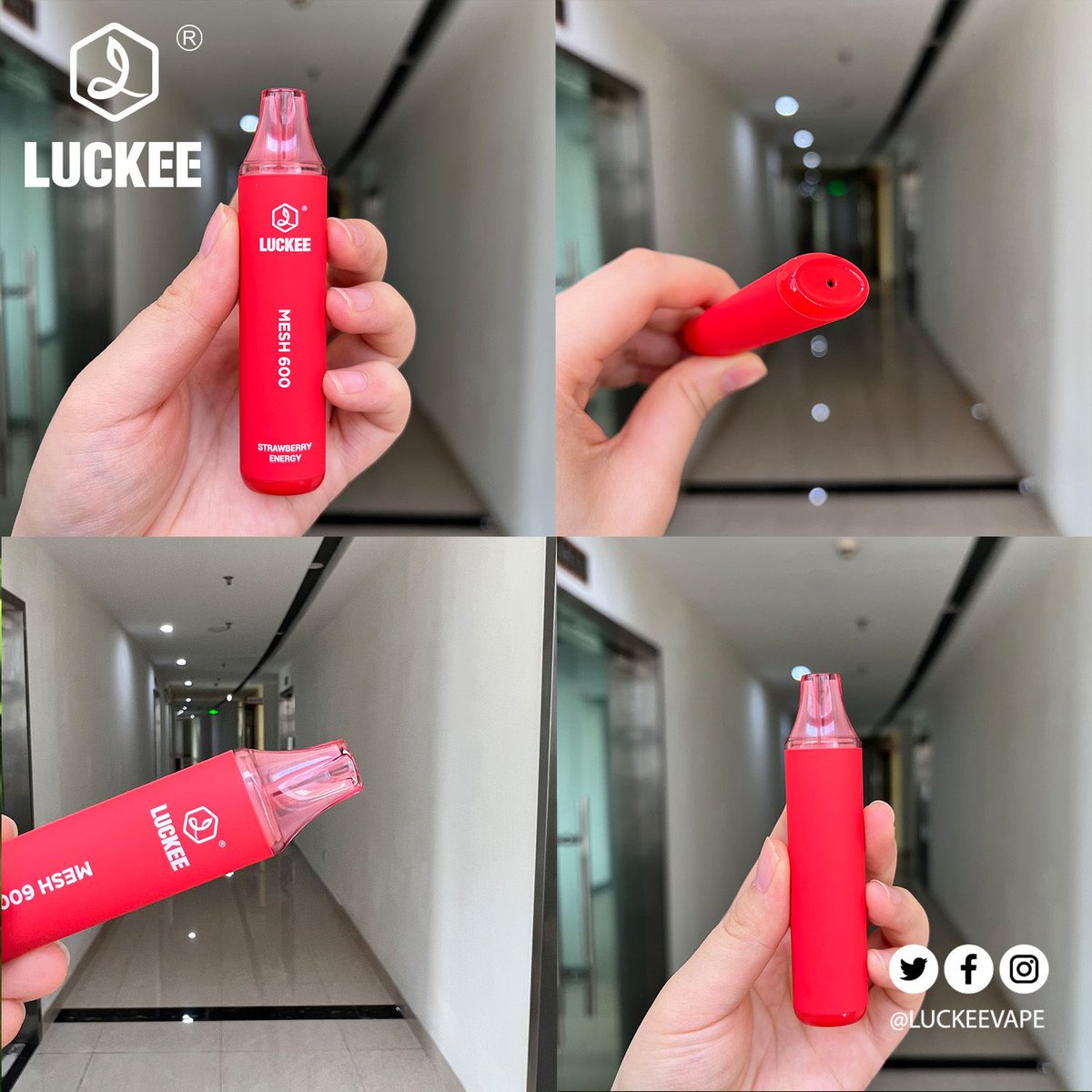 Luckeevape's tweet photo. Have a great weekend!#weekend
Embrace the refreshing blast of summer with Strawberry Energy Flavor.
#luckeevape #mesh600 #12flavors #ejuice #eliquild #600puffs #meshcoil #vapestyle #pod #instamood
#vaper #vaping #new #letsdothis #vapeon #vapestagram #vapedaily #vapelover https://t.co/98YIQpNiTs