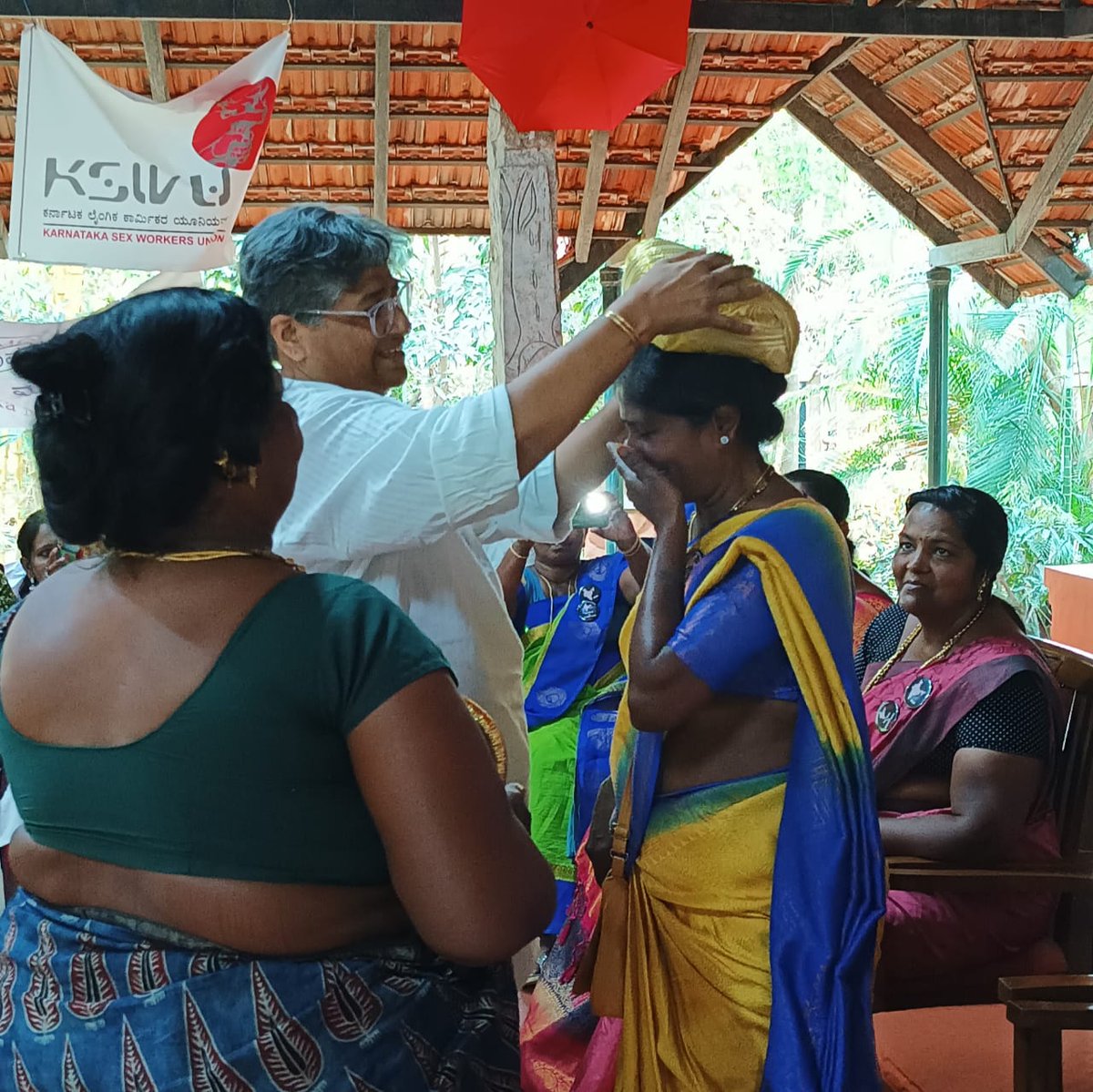 Meet our Governing Body for 2023-26…

Pres. Renuka Kale
VP Bharathi
Gen. Secretary Mukta Pujari
Treasurer Amol Salulkhe
Gayathi Kunchala
Nagamani
Simi R
Manjula
Vimala R.

Supported by Technical Advisor <a href="/TSevekari/">Tejaswi Sevekari</a>, NGO-member K. Swaminathan, &amp; Network Coordinator Vanita Mane✊🏻✊🏿