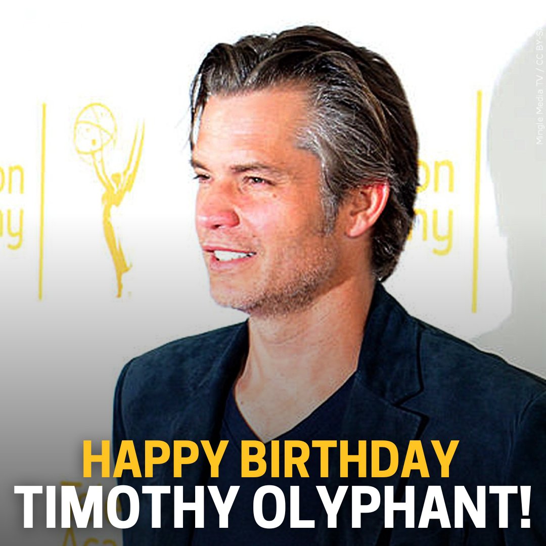 Happy Birthday, Timothy Olyphant! 