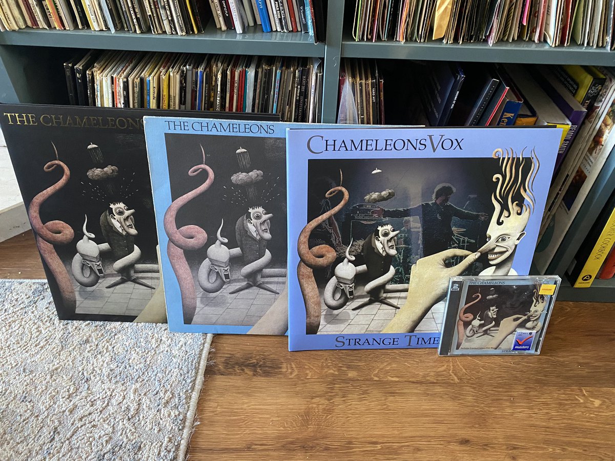 #5albums86

1️⃣ Strange Times - Chameleons (by a substantial margin)
2. Bend Sinister - The Fall
3. Giant - The Woodentops
4. Talking to the Taxman - Billy Bragg
5. Candy Apple Grey - Husker Du

Life’s Rich and TQID just miss out.  RIP Andy 🙏