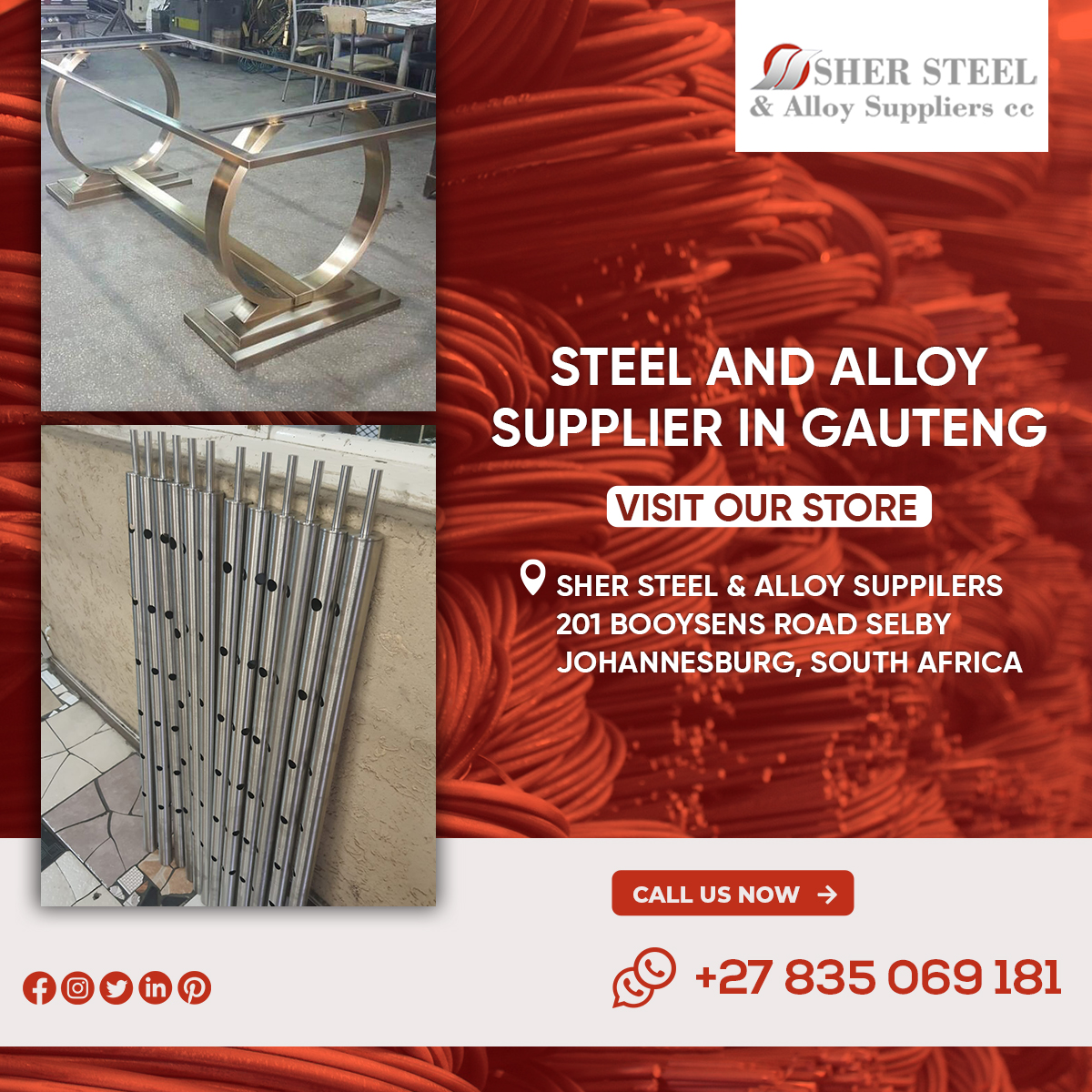 SHER STEEL & ALLOY SUPPLIERS (@SherSteel) / Posts / X